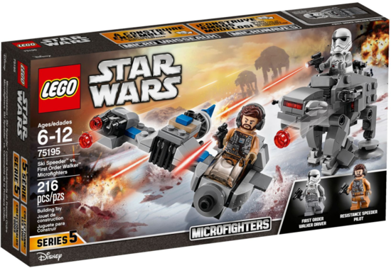 Lego Star Wars Ski Speeder vs. First Order Walker